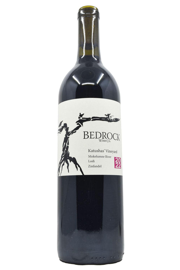 Bottle of Bedrock Mokulumne River Lodi Zinfandel Katushas' Vineyard 2022-Red Wine-Flatiron SF