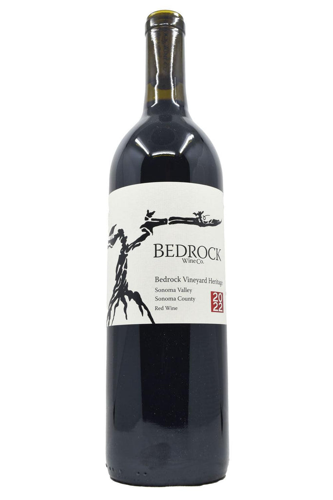 Bottle of Bedrock Sonoma County Heritage Red Bedrock Vineyard 2022-Red Wine-Flatiron SF