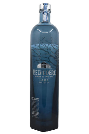 Bottle of Belvedere Lake Bartezek Vodka-Spirits-Flatiron SF