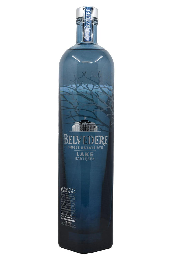 Bottle of Belvedere Lake Bartezek Vodka-Spirits-Flatiron SF