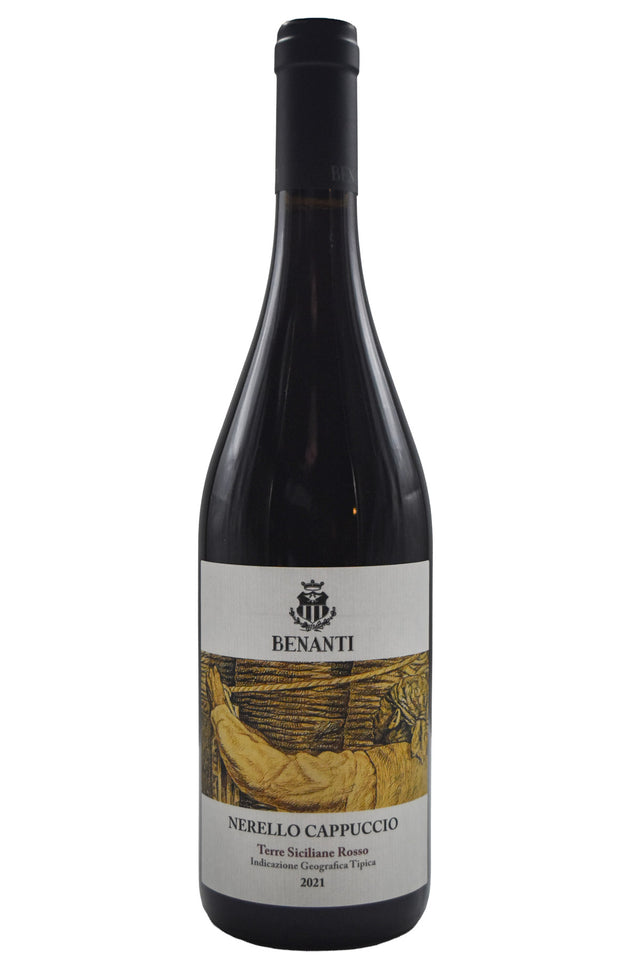 Bottle of Benanti Terre Siciliane Rosso Nerello Cappuccio 2021-Red Wine-Flatiron SF