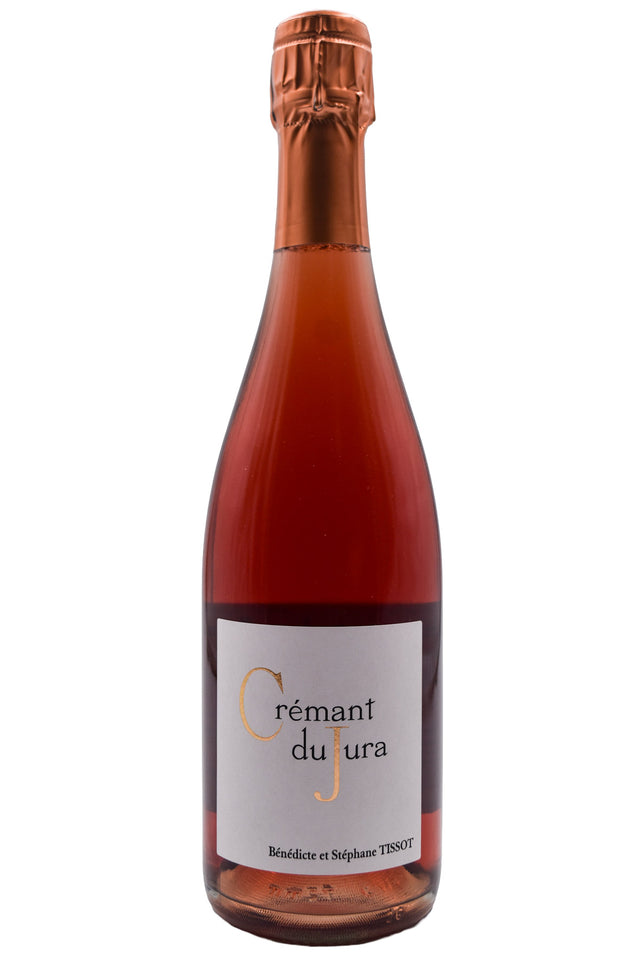 Bottle of Benedicte et Stephane Tissot Cremant du Jura Rose Extra Brut NV-Sparkling Wine-Flatiron SF