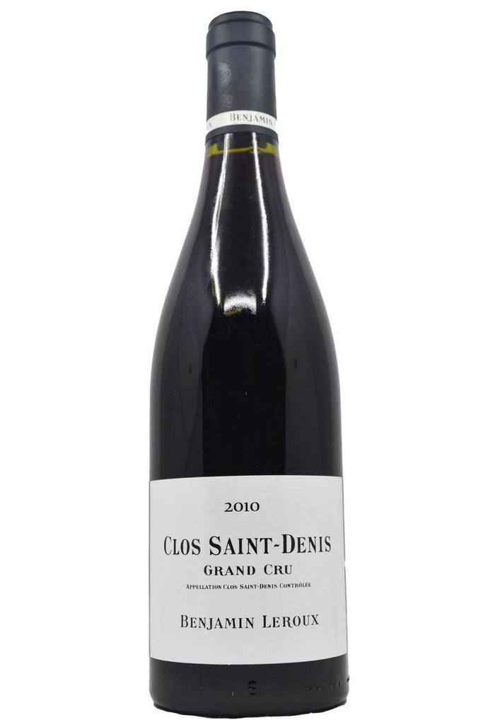 Bottle of Benjamin Leroux Clos Saint Denis 2010-Red Wine-Flatiron SF