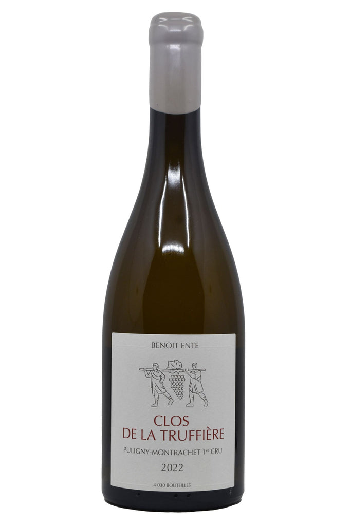 Bottle of Benoit Ente Puligny-Montrachet 1er Cru Clos de la Truffiere 2022-White Wine-Flatiron SF