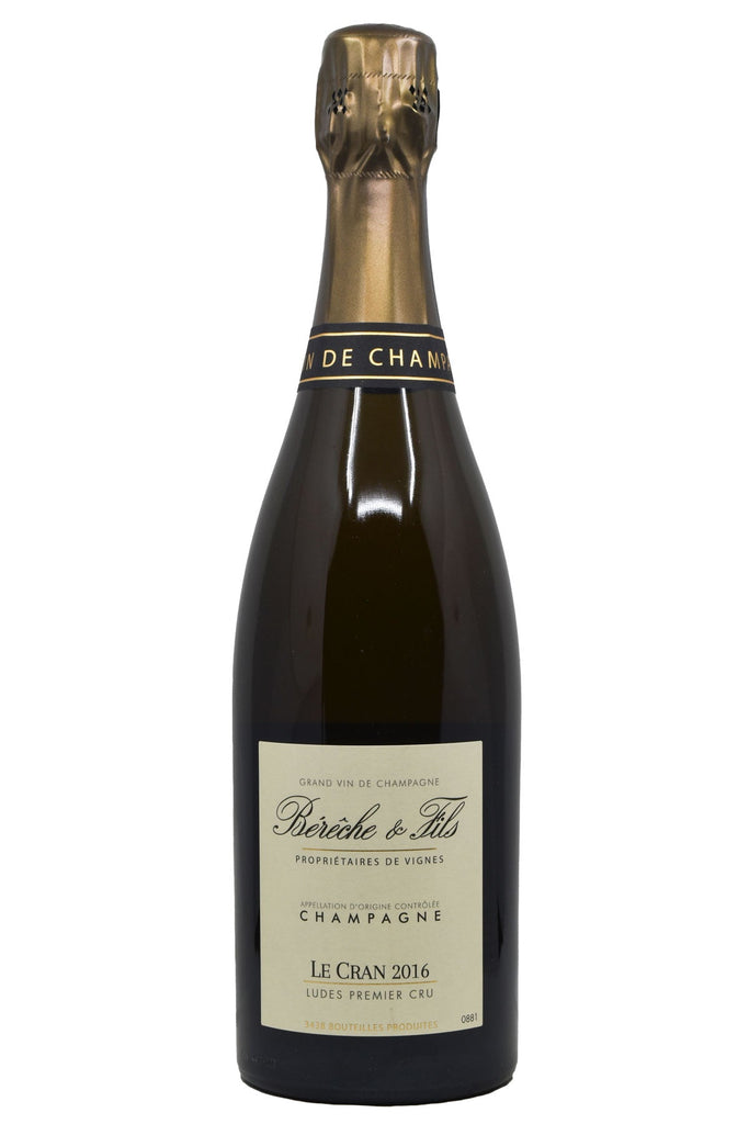 Bottle of Bereche et Fils Champagne 1er Cru Ludes Extra Brut Le Cran 2016-Sparkling Wine-Flatiron SF