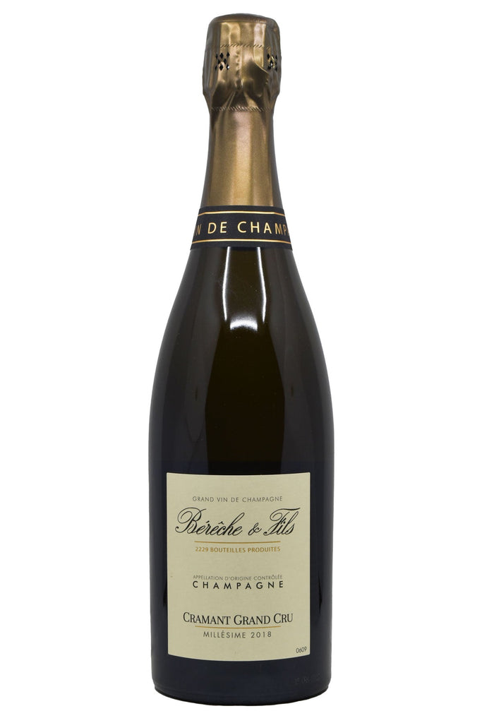 Bottle of Bereche et Fils Champagne Cramant Grand Cru 2018-Sparkling Wine-Flatiron SF