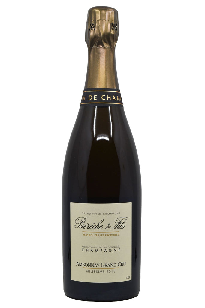 Bottle of Bereche et Fils Champagne Extra Brut Grand Cru Ambonnay 2018-Sparkling Wine-Flatiron SF