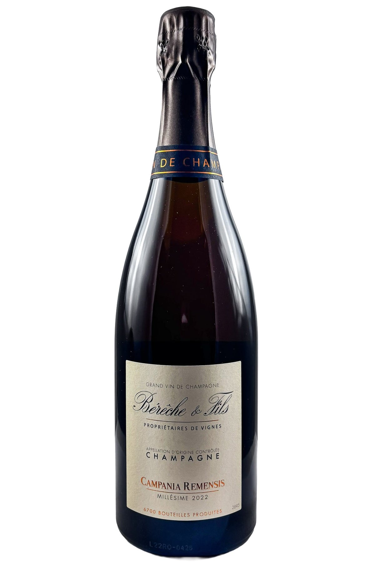 Bottle of Bereche et Fils Champagne Extra Brut Rose Campania Remensis 2022-Rosé Wine-Flatiron SF