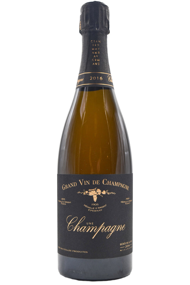 Bottle of Bereche et Fils Champagne Extra Brut Une 2016 [NET]-Sparkling Wine-Flatiron SF