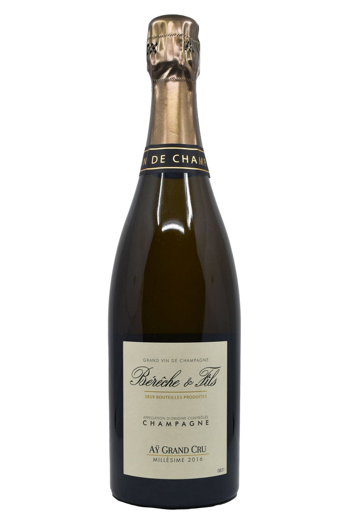 Bottle of Bereche et Fils Champagne Grand Cru Ay 2016-Sparkling Wine-Flatiron SF