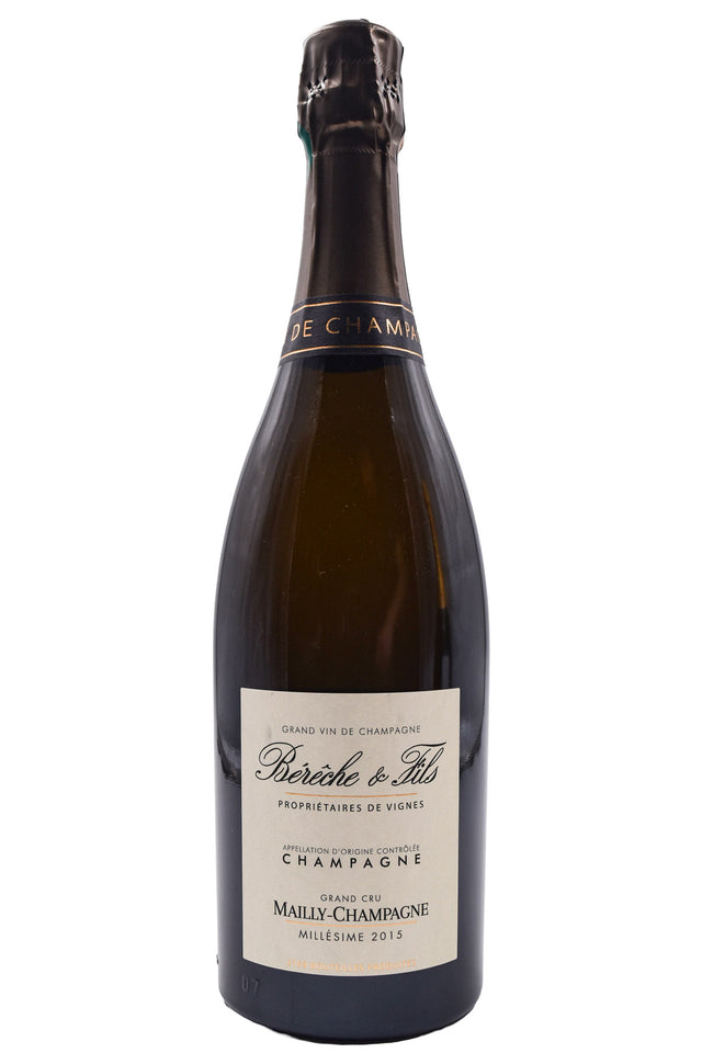 Bottle of Bereche et Fils Champagne Grand Cru Mailly 2015 [NET]-Sparkling Wine-Flatiron SF