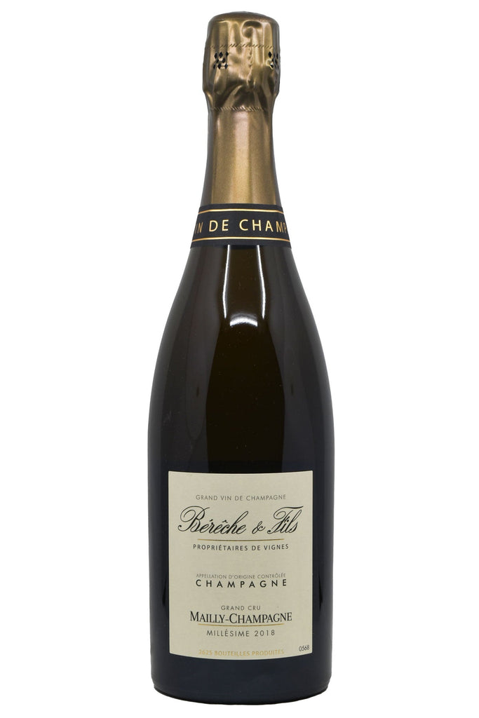 Bottle of Bereche et Fils Champagne Grand Cru Mailly 2018-Sparkling Wine-Flatiron SF