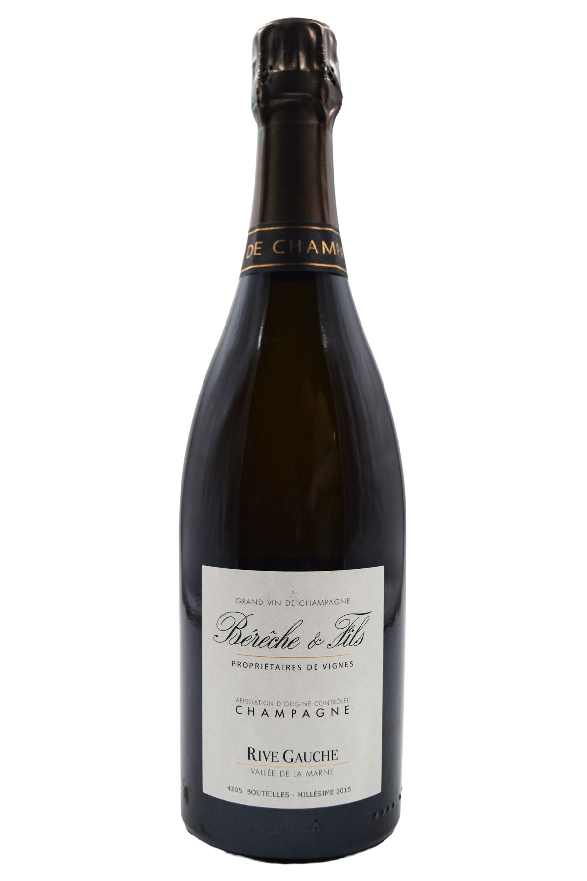 Bottle of Bereche et Fils Champagne Rive Gauche Extra Brut 2015 [NET]-Sparkling Wine-Flatiron SF
