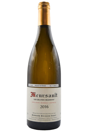 Bottle of Bernard Boisson-Vadot Meursault Les Grands Charrons 2016-White Wine-Flatiron SF