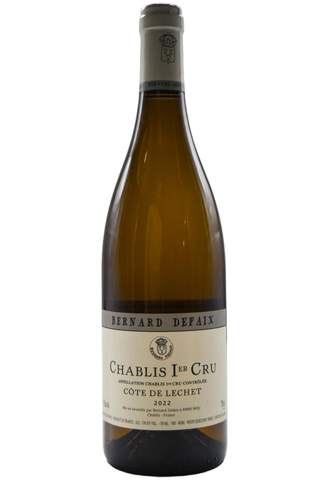 Bottle of Bernard Defaix Chablis 1er Cru Cote de Lechet 2022-White Wine-Flatiron SF