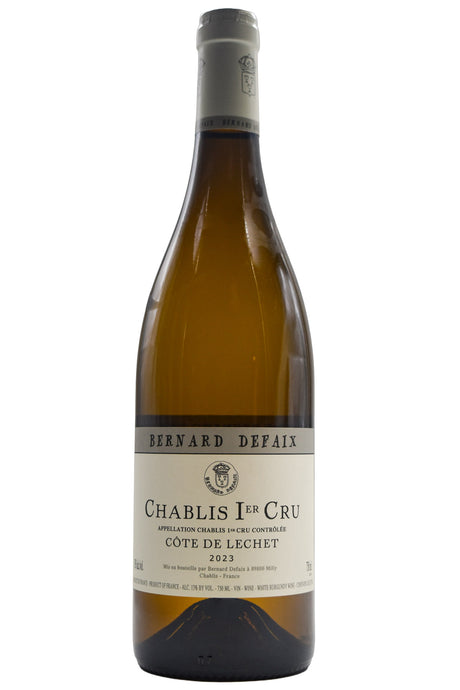 Bottle of Bernard Defaix Chablis 1er Cru Côte de Lechet 2023-White Wine-Flatiron SF