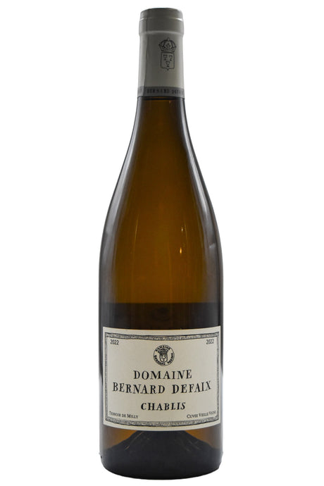 Bottle of Bernard Defaix Chablis Vieilles Vignes 2022-White Wine-Flatiron SF