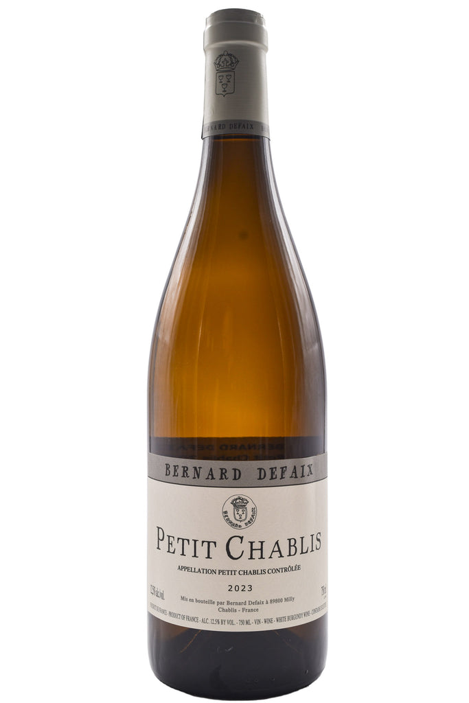 Bottle of Bernard Defaix Petit Chablis 2023-White Wine-Flatiron SF