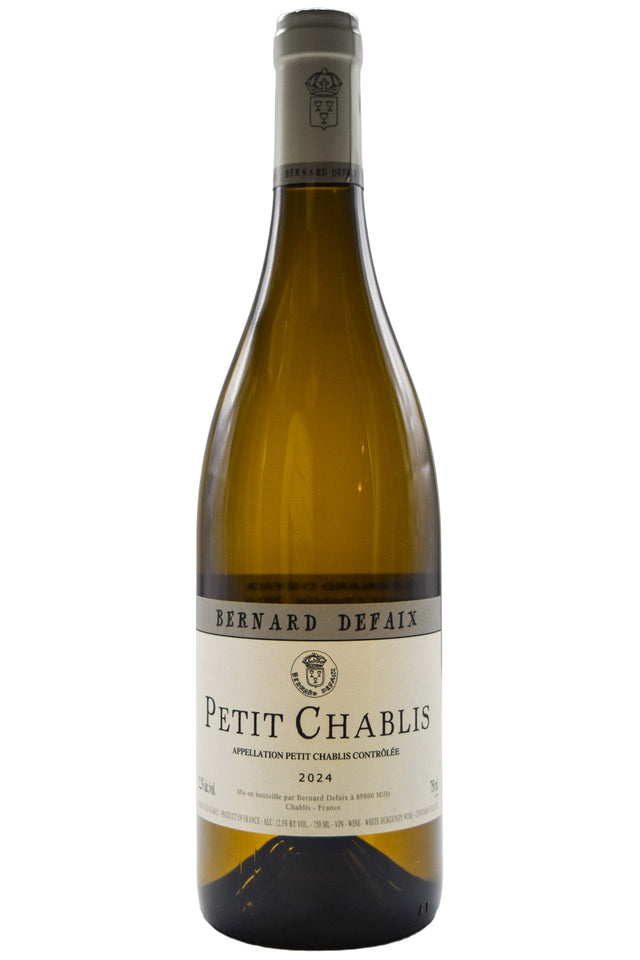 Bottle of Bernard Defaix Petit Chablis 2024-White Wine-Flatiron SF