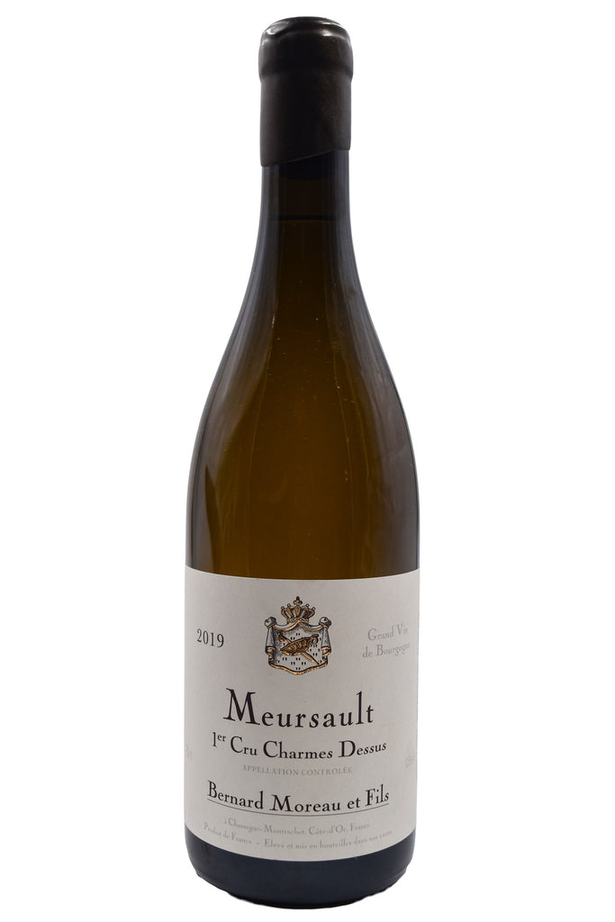 Bottle of Bernard Moreau et Fils Meursault Charmes Dessus 2019 [NET]-White Wine-Flatiron SF
