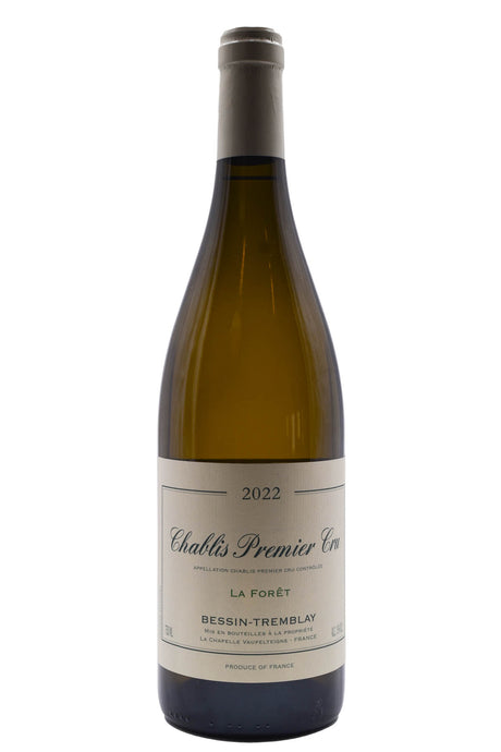 Bottle of Bessin-Tremblay Chablis 1er Cru La Foret 2022-White Wine-Flatiron SF