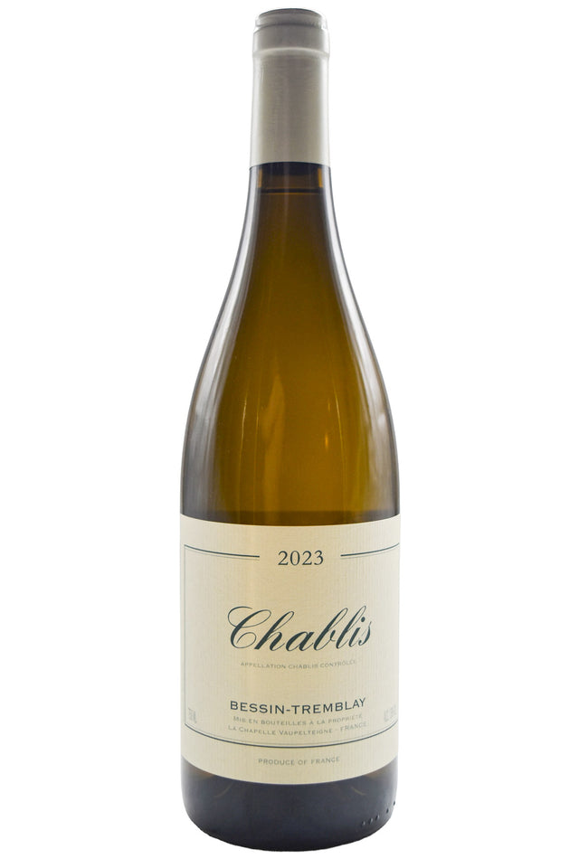 Bottle of Bessin-Tremblay Chablis 2023-White Wine-Flatiron SF