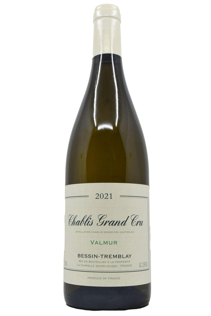 Bottle of Bessin-Tremblay Chablis Grand Cru Valmur 2021-White Wine-Flatiron SF