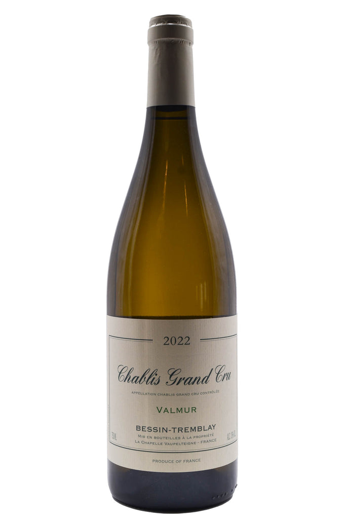 Bottle of Bessin-Tremblay Chablis Grand Cru Valmur 2022-White Wine-Flatiron SF