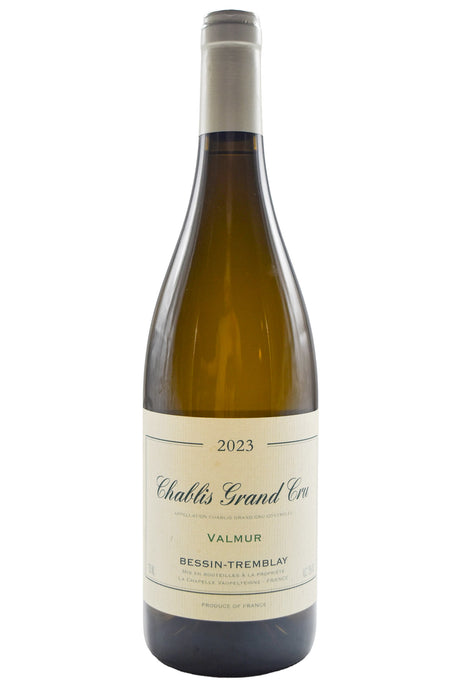 Bottle of Bessin-Tremblay Chablis Grand Cru Valmur 2023-White Wine-Flatiron SF