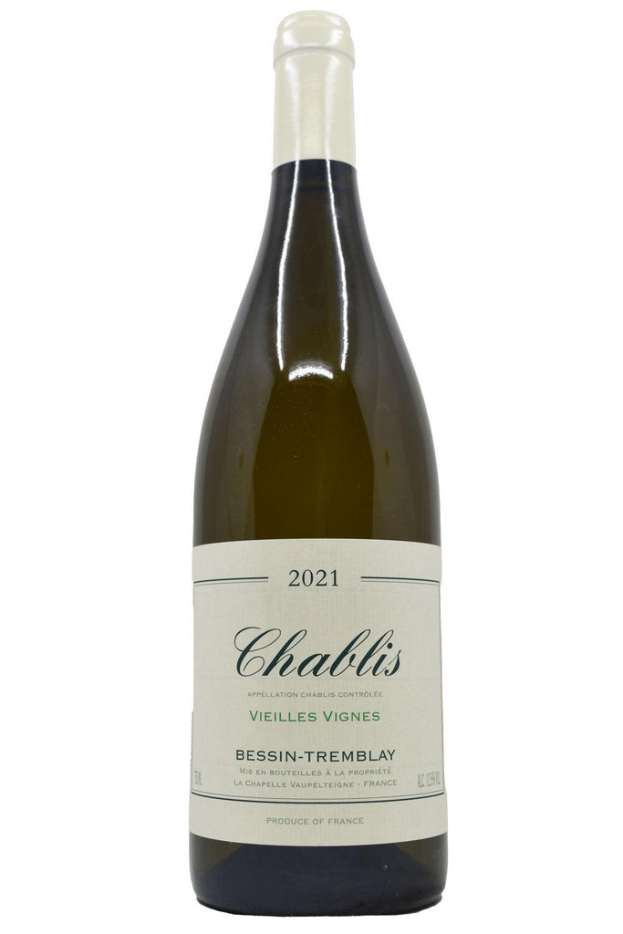 Bottle of Bessin-Tremblay Chablis Vieilles Vignes 2021-White Wine-Flatiron SF