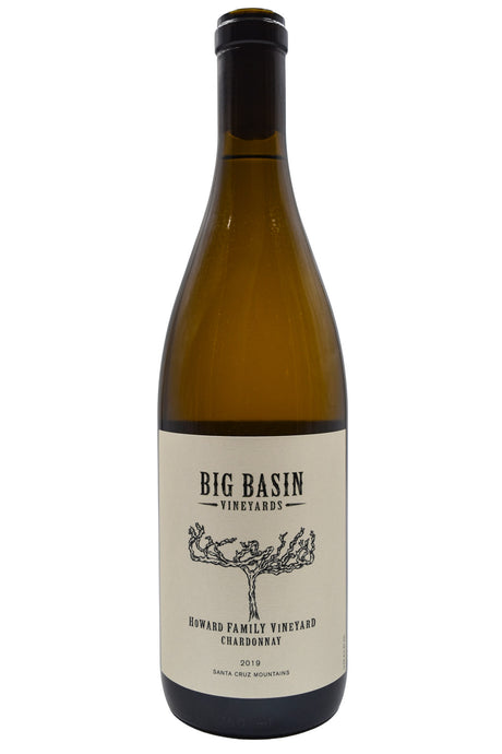 Bottle of Big Basin Vineyards Santa Cruz Chardonnay Howard Family Vineyard 2019-White Wine-Flatiron SF