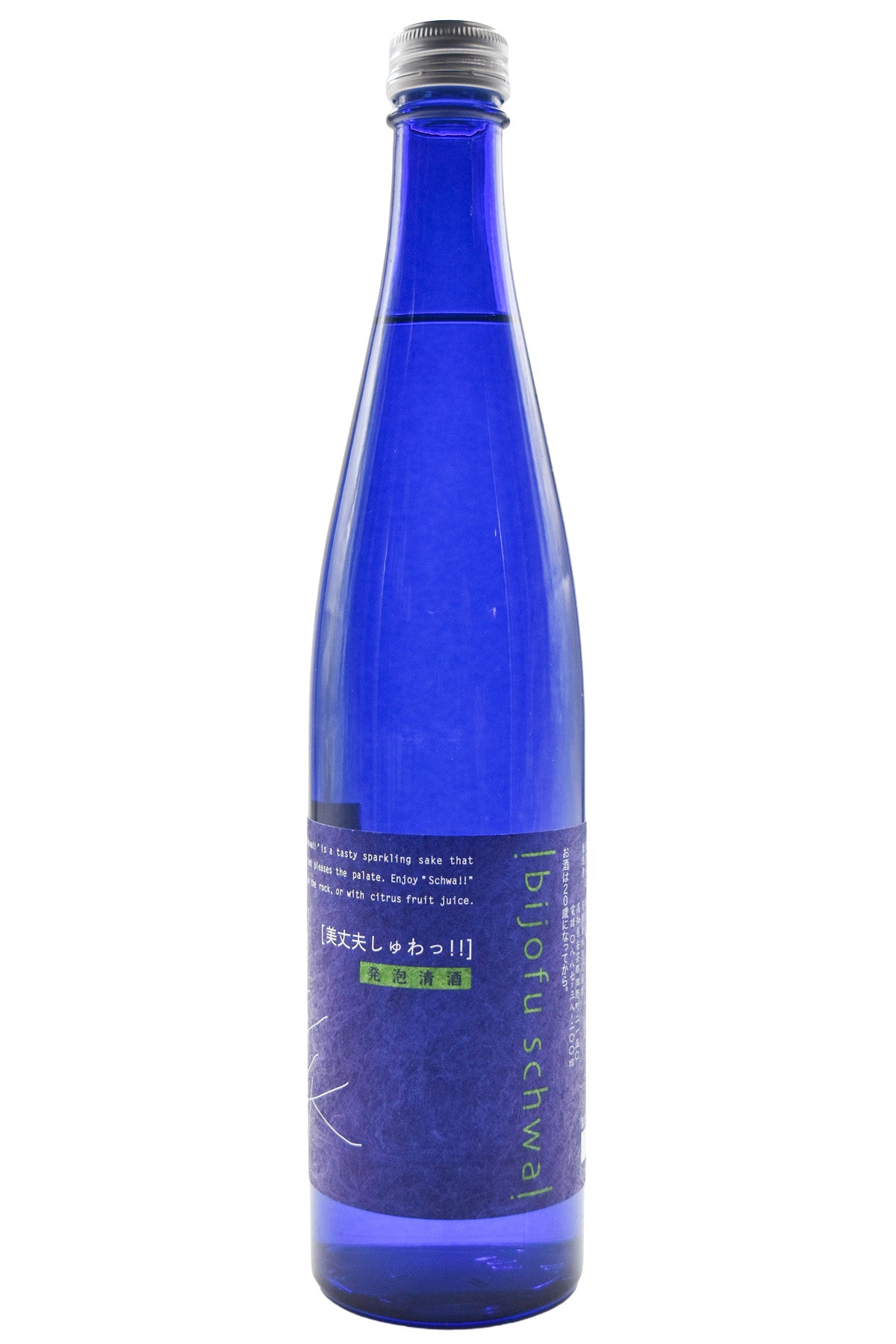 Bottle of Bijofu Ginjo Sparkling Sake Schwa (500ml)-Sake-Flatiron SF