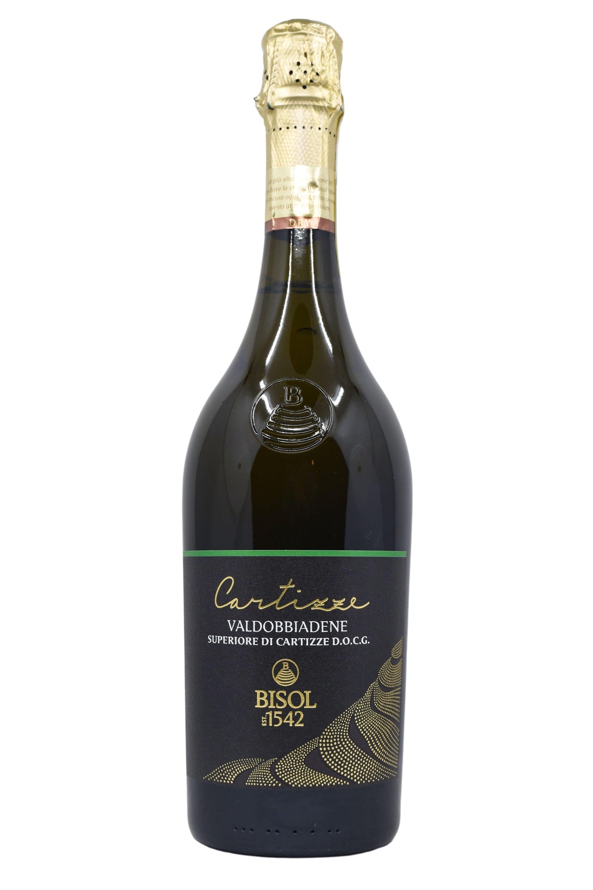 Bottle of Bisol Prosecco Cartizze 2023-Sparkling Wine-Flatiron SF