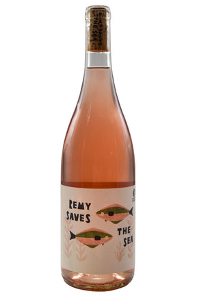 Bottle of BloodRoot Mendocino Rose Remy Saves the Sea 2025-Rosé Wine-Flatiron SF
