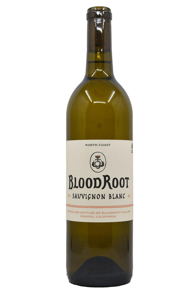 Bottle of BloodRoot North Coast Sauvignon Blanc 2022-White Wine-Flatiron SF