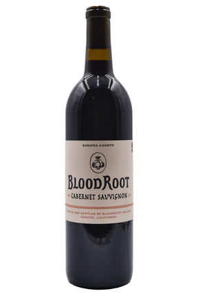 Bottle of BloodRoot Sonoma County Cabernet Sauvignon 2022-Red Wine-Flatiron SF