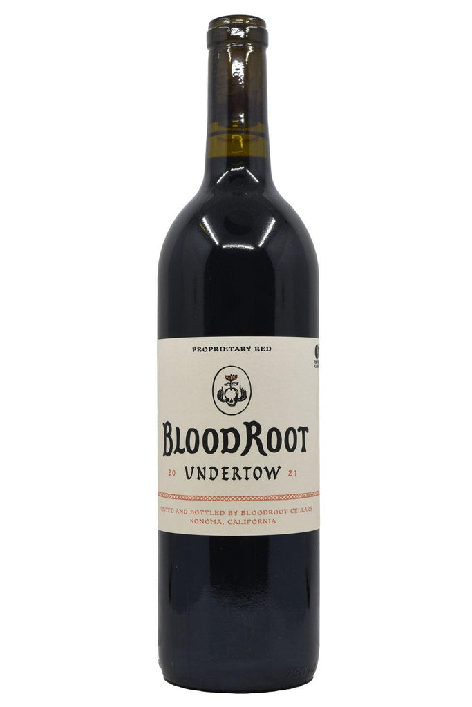Bottle of BloodRoot Sonoma Couty Undertow Red Blend 2021-Red Wine-Flatiron SF