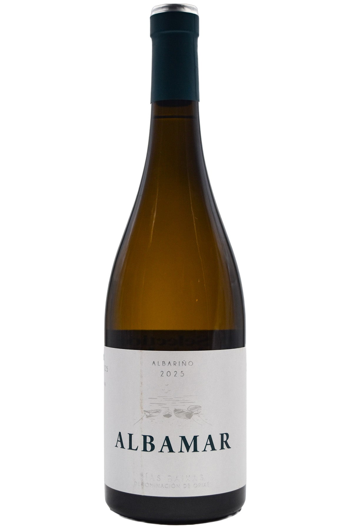 Bottle of Bodegas Albamar Rias Baixas Albarino 2025-White Wine-Flatiron SF