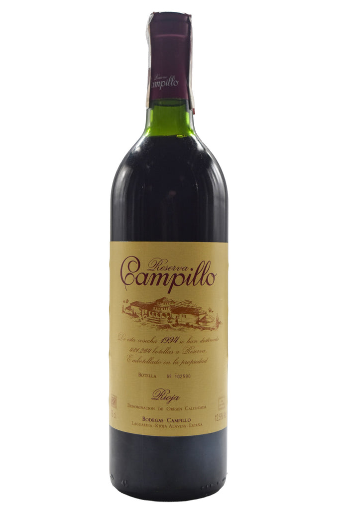 Bottle of Bodegas Campillo Rioja Reserva 1994-Red Wine-Flatiron SF
