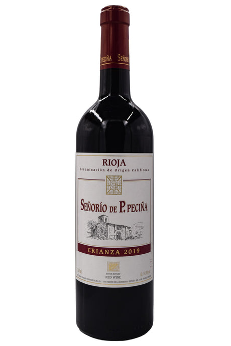 Bottle of Bodegas Hermanos Pecina Rioja Crianza 2019-Red Wine-Flatiron SF
