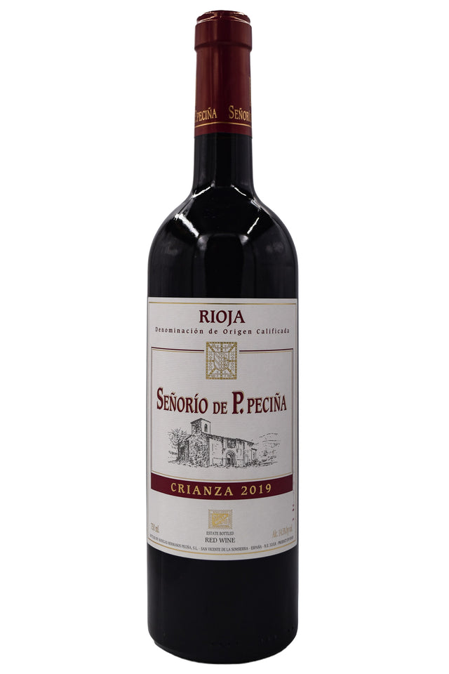 Bottle of Bodegas Hermanos Pecina Rioja Crianza 2019-Red Wine-Flatiron SF