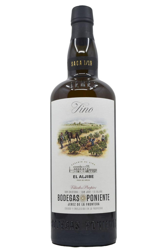 Bottle of Bodegas Poniente Fino Sherry-Fortified Wine-Flatiron SF