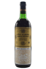 Bottle of Bodegas Riojanas Rioja Vina Albina Gran Reserva 1970-Red Wine-Flatiron SF
