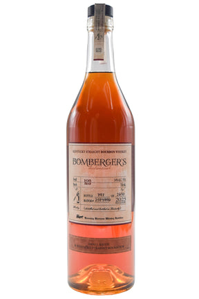 Bottle of Bomberger's Declaration Kentucky Straight Bourbon Whiskey 2025 Release-Spirits-Flatiron SF