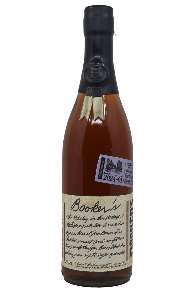 Bottle of Booker's Bourbon Springfield Batch 2024-01-Spirits-Flatiron SF