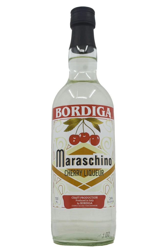 Bottle of Bordiga Maraschino Cherry Liqueur-Spirits-Flatiron SF
