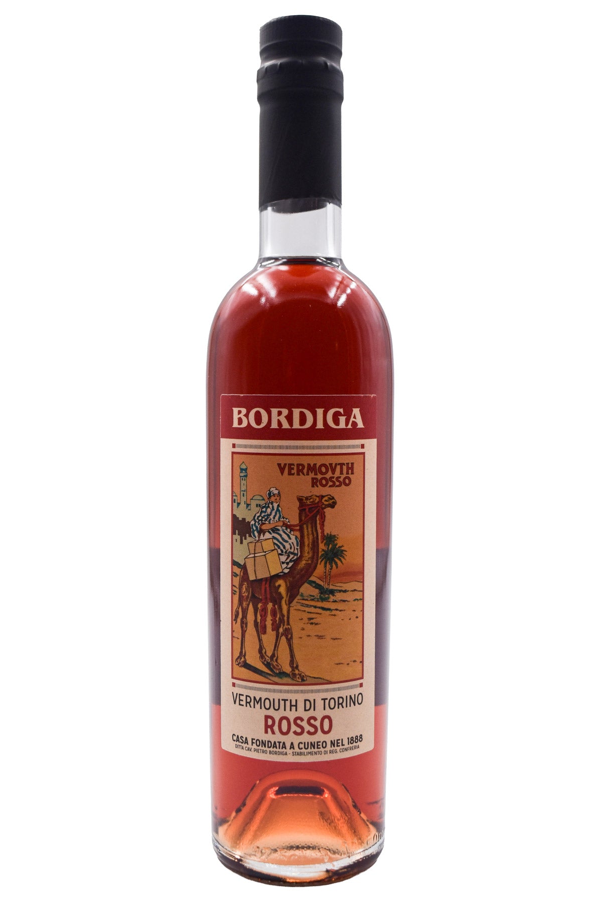 Bottle of Bordiga Rosso Vermouth (375ml)-Fortified Wine-Flatiron SF