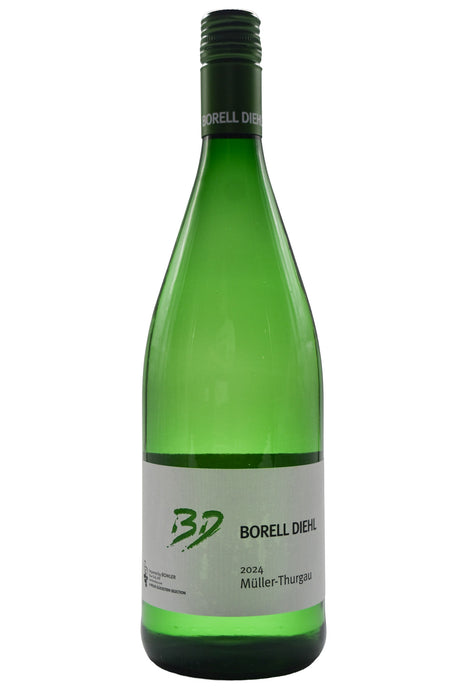 Bottle of Borell Diehl Pfalz Muller Thurgau Trocken 2024 (1L)-White Wine-Flatiron SF