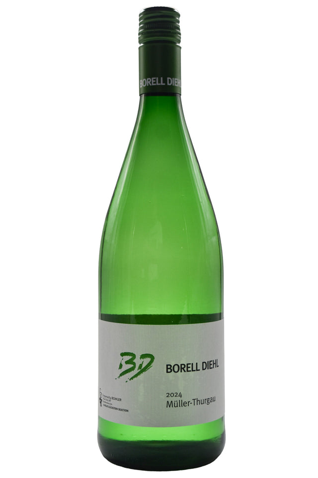 Bottle of Borell Diehl Pfalz Muller Thurgau Trocken 2024 (1L)-White Wine-Flatiron SF