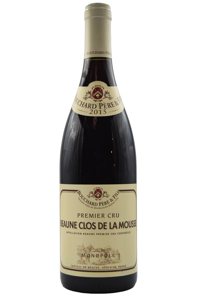 Bottle of Bouchard Pere & Fils Beaune 1er Cru Clos de la Mousse 2015-Red Wine-Flatiron SF